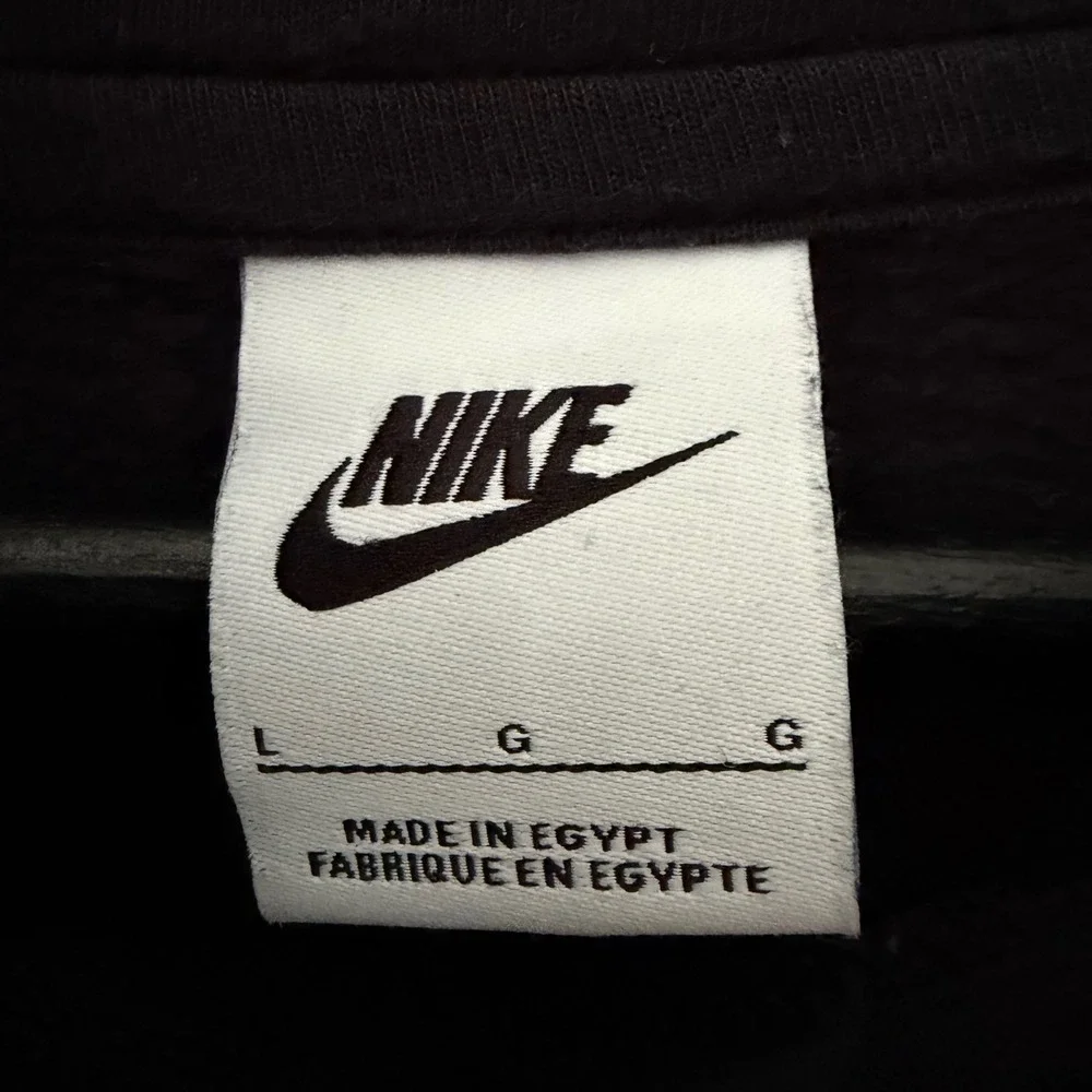 Nike Chicago Graphic Hoodie Black Yellow Swoosh Mens Large FJ1667-010